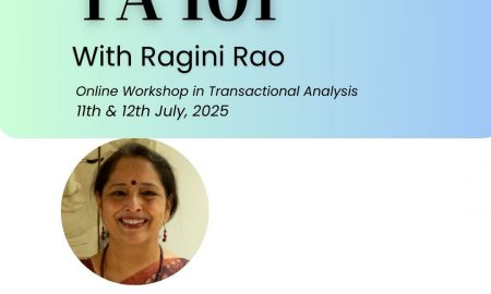 TA 101: Online Workshop in Transactional Analysis; 11th-12th July, 25