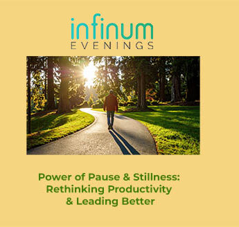 Infinum Evenings: Power of Pause & Stillness: Rethinking Productivity & Leading Better