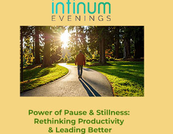 Infinum Evenings: Power of Pause & Stillness: Rethinking Productivity & Leading Better